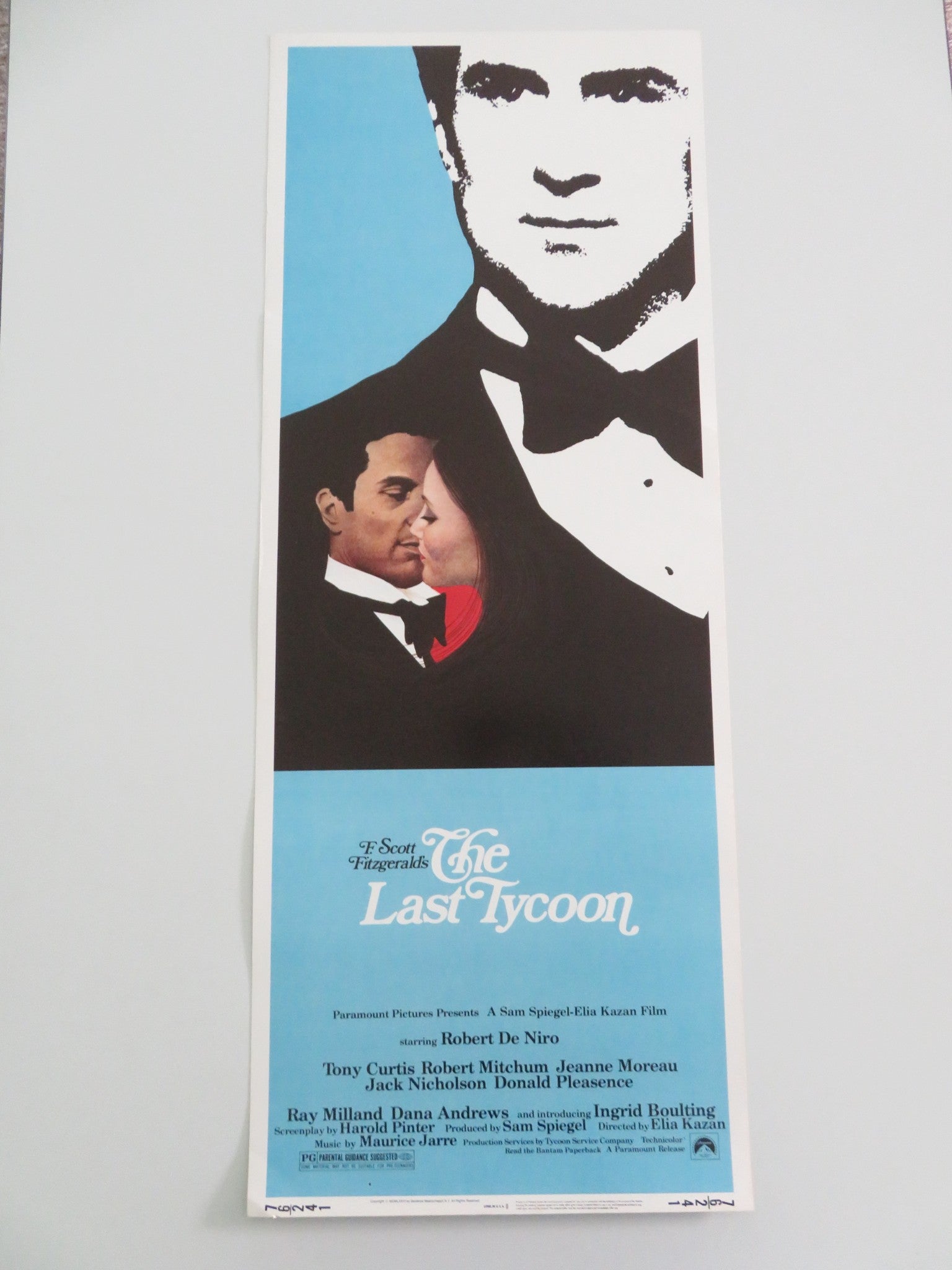 THE LAST TYCOON US INSERT POSTER ROBERT DE NIRO TONY CURTIS 1976 - Rendezvous Cinema
