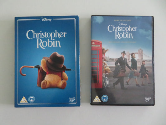 CHRISTOPHER ROBIN (DVD) DISNEY EWAN MCGREGOR HAYLEY ATWELL 2018 REGION 2
