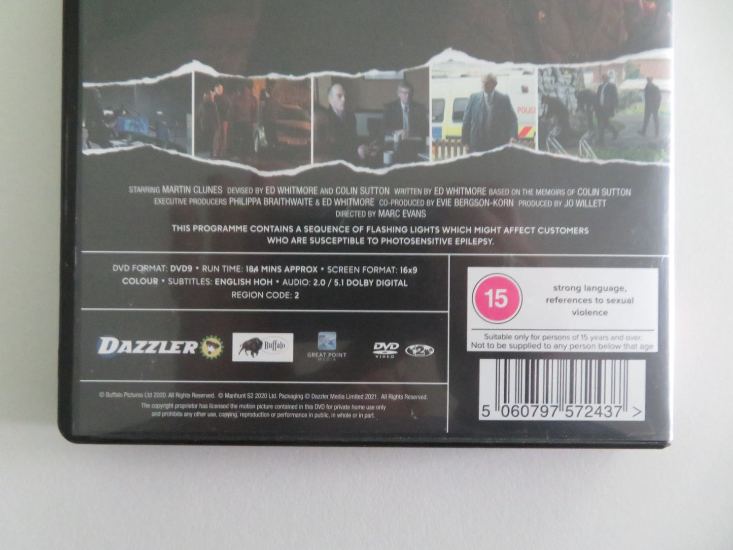 MANHUNT - THE NIGHT STALKER - SERIES TWO (DVD) MARTIN CLUNES 2021 REGION 2