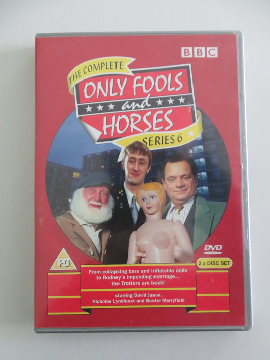 ONLY FOOLS AND HORSES - SERIES 6 (DVD) DAVID JASON 1989 REGION 2, 4