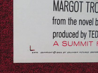 TRAITOR'S GATE FOLDED US ONE SHEET POSTER GARY RAYMOND ALBERT LIEVEN 1966