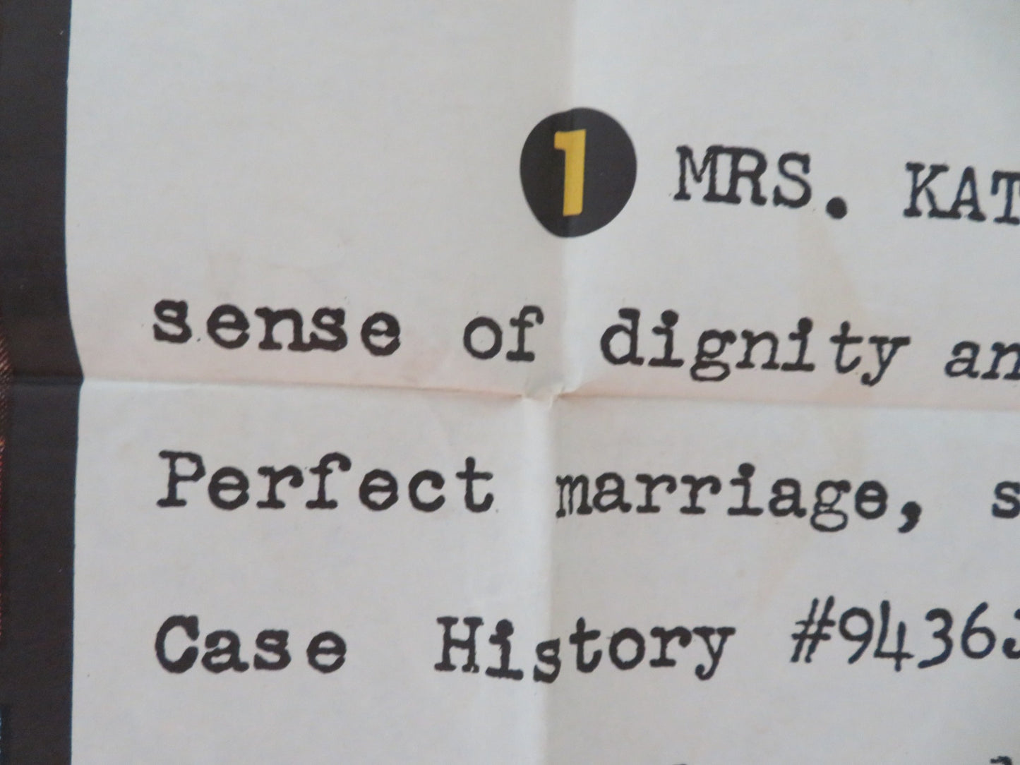 THE CHAPMAN REPORT FOLDED US ONE SHEET POSTER SHELLEY WINTERS JANE FONDA 1962