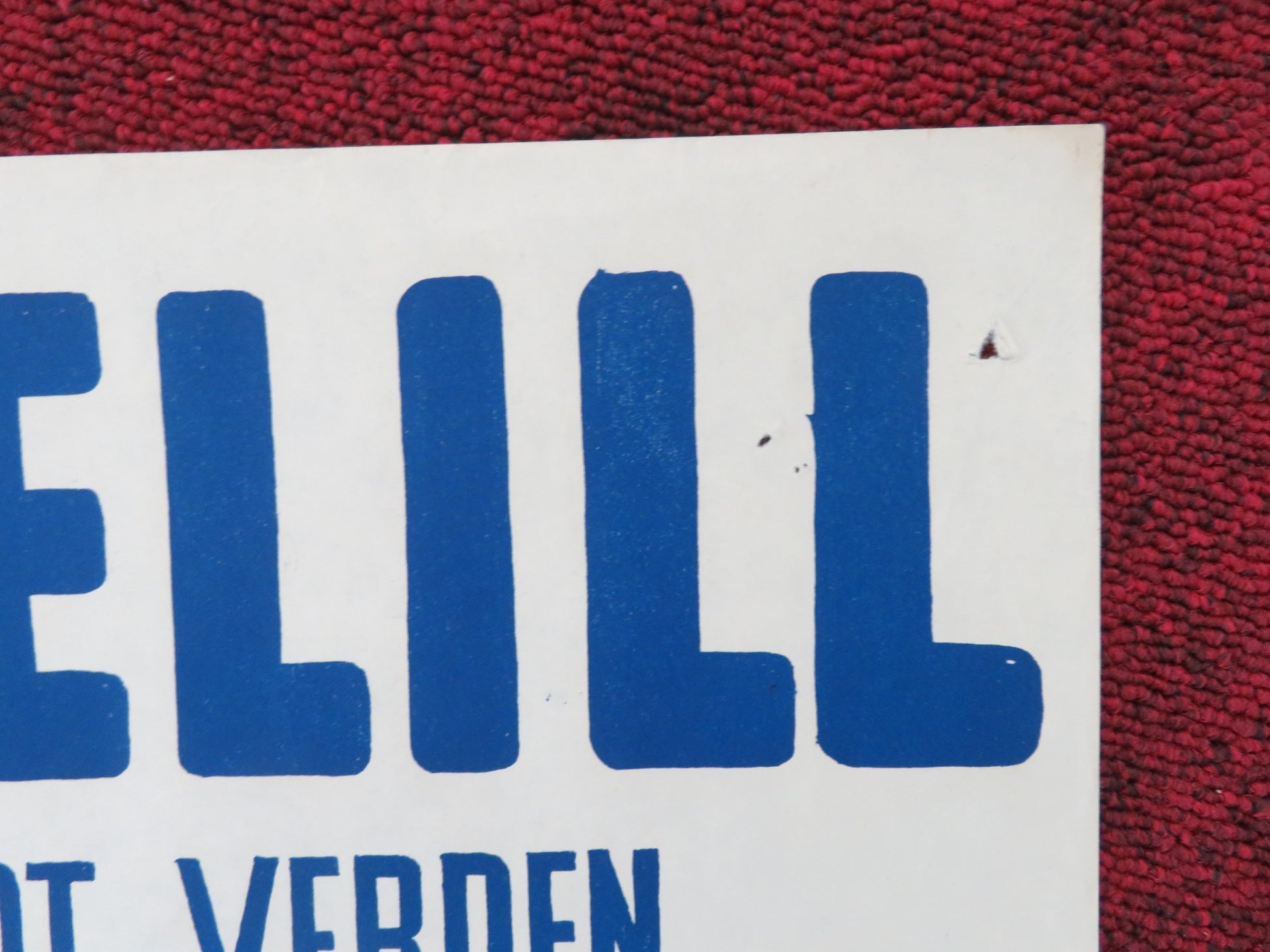 SAMPO LAPPELILL DANISH POSTER ROLLED LEIF BEXELIUS SARA BEXELIUS 1951 - Rendezvous Cinema