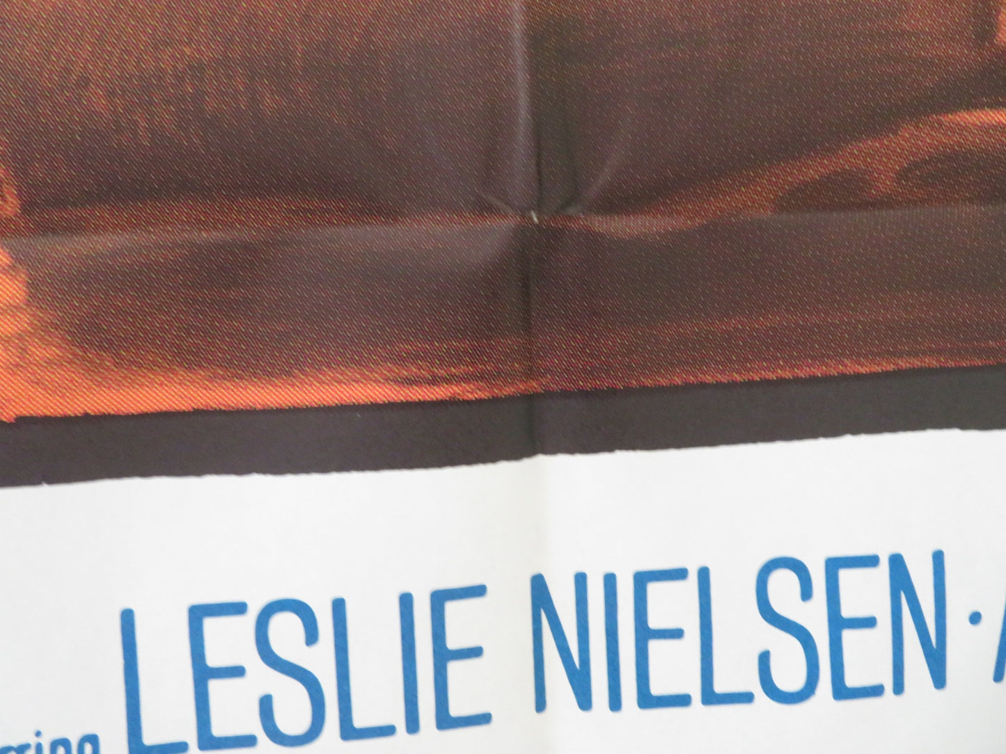 NIGHT TRAIN TO PARIS FOLDED US ONE SHEET POSTER LESLIE NIELSEN ALIZIA GUR 1964