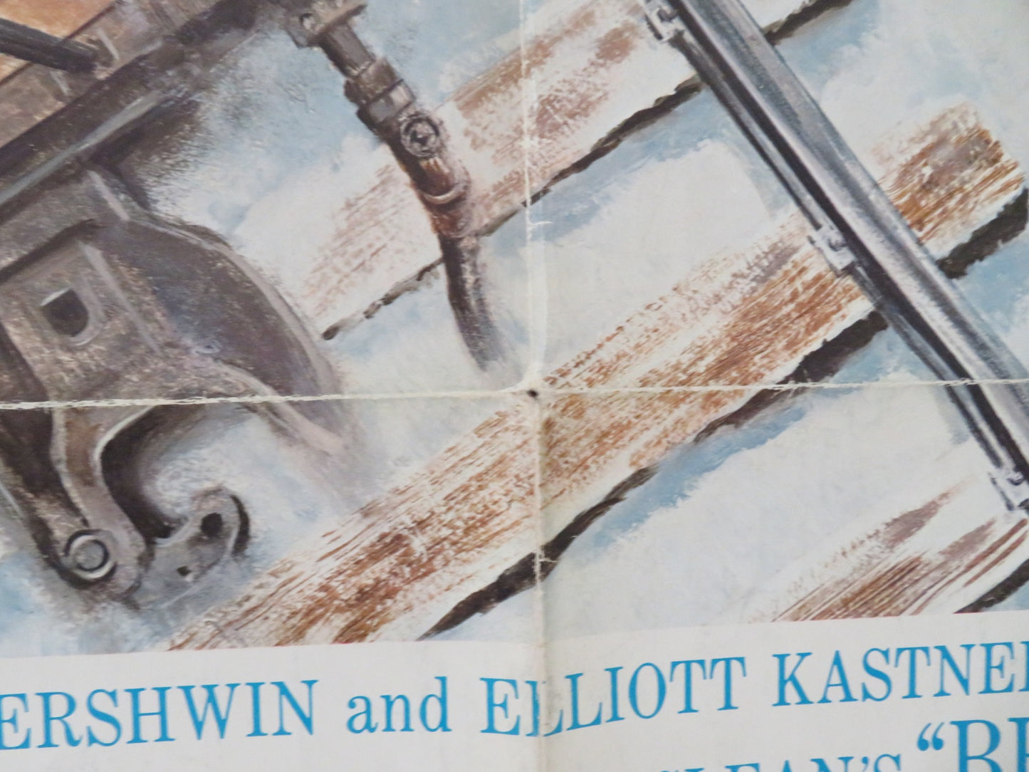 BREAKHEART PASS - STYLE B FOLDED US ONE SHEET POSTER CHARLES BRONSON 1976