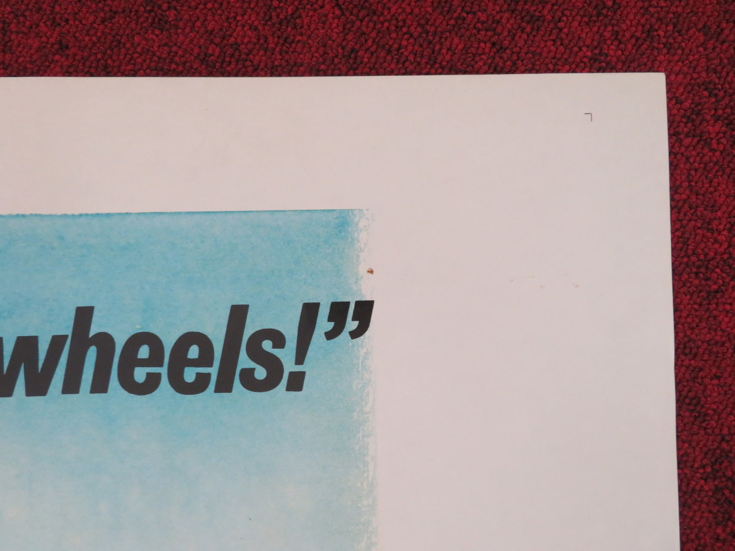 A MATTER OF WINNING FOLDED US ONE SHEET POSTER GORDON SHAFER PAMELA WHITNEY 1973