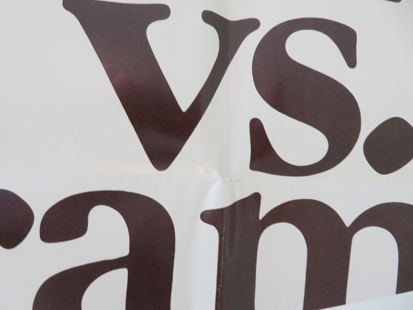 KRAMER VS. KRAMER FOLDED US ONE SHEET POSTER DUSTIN HOFFMAN MERYL STREEP 1979