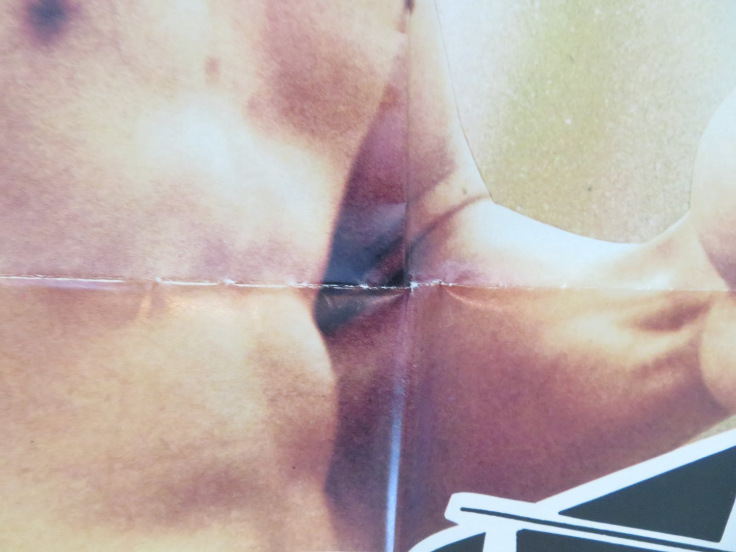 EDGE OF FURY FOLDED US ONE SHEET POSTER BRUCE LI YASUAKI KURATA 1978