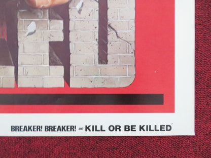 KILL OR BE KILLED / KARATE KILLER-b FOLDED US ONE SHEET POSTER CHUCK NORRIS 1980