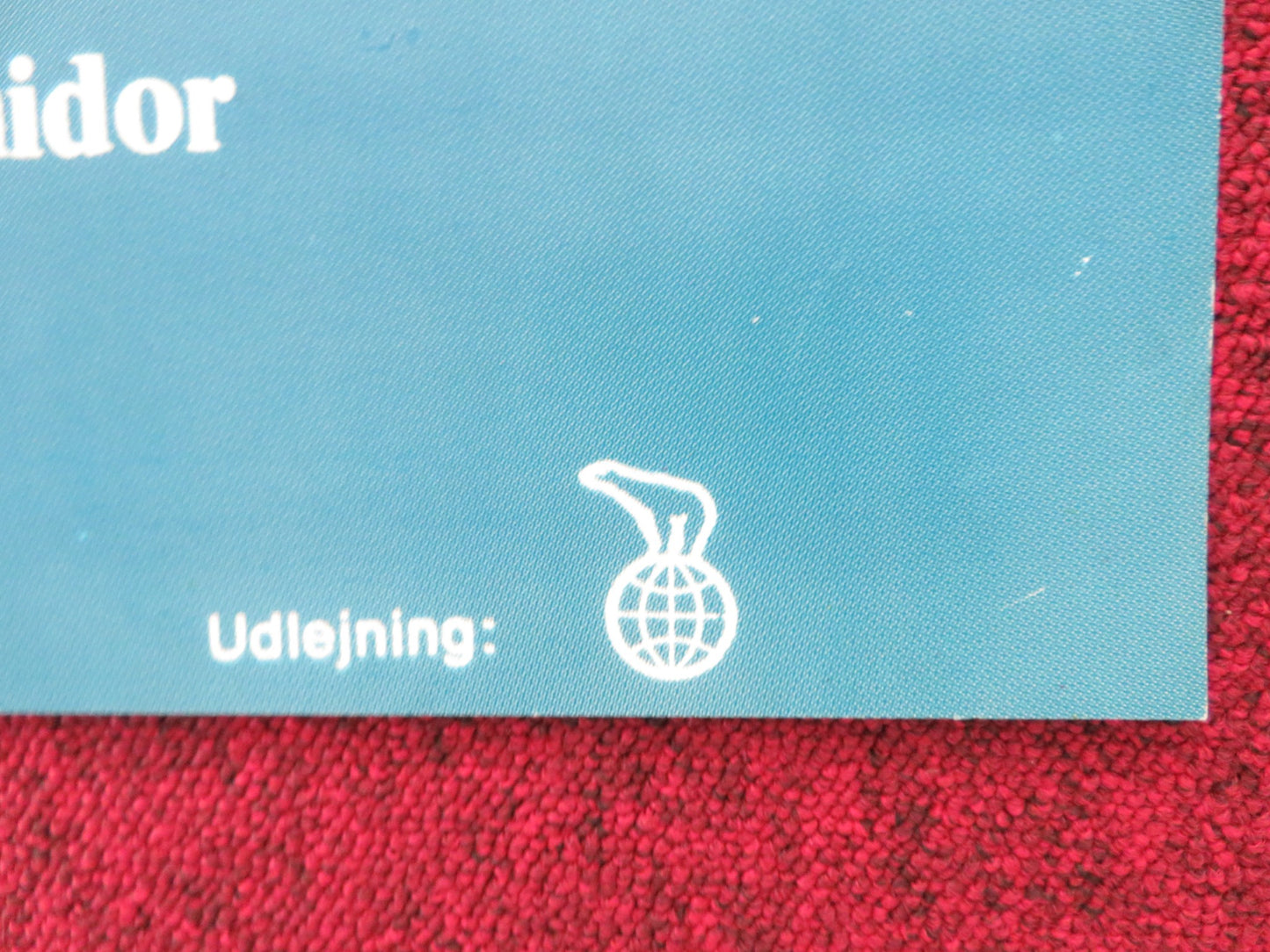 WOMANLIGHT DANISH POSTER ROLLED YVES MONTAND ROMY SCHNEIDER 1980 - Rendezvous Cinema