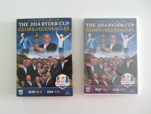THE 2014 RYDER CUP GLORY AT GLENEAGLES (DVD) TOM WATSON PAUL MCGINLEY REGION 0