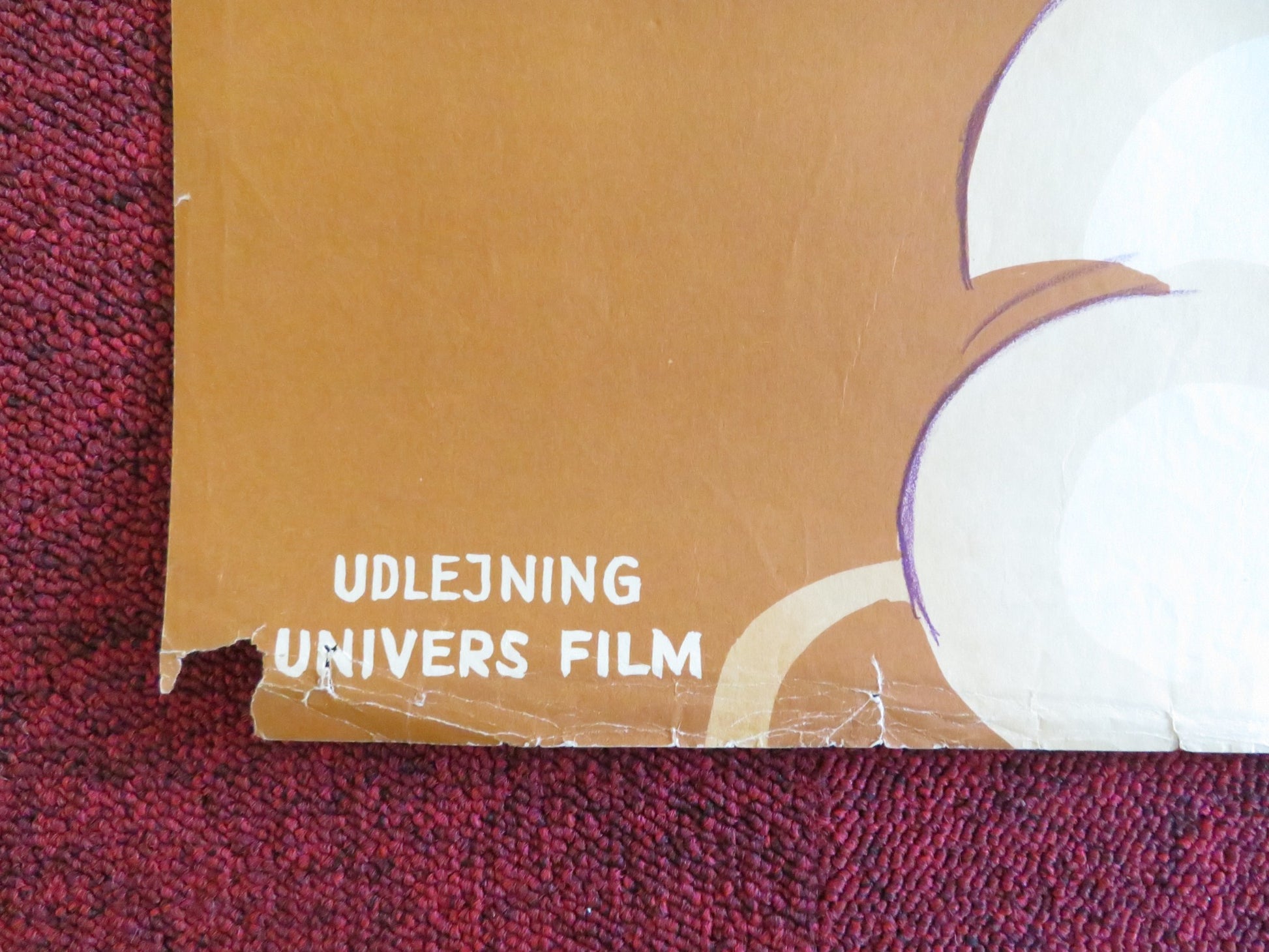 SIERRA DANISH POSTER ROLLED AUDIE MURPHY WANDA HENDRIX 1959 - Rendezvous Cinema