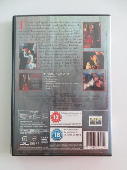 DRACULA (DVD) GARY OLDMAN WINONA RYDER KEANU REEVES 1992 REGION 2