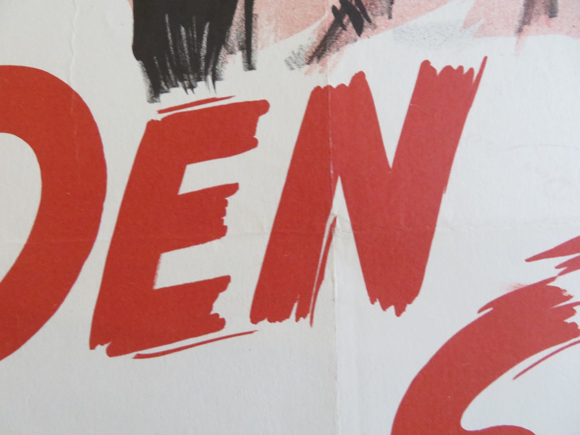 COMANCHE! DANISH POSTER ROLLED DANA ANDREWS KENT SMITH 1959 - Rendezvous Cinema