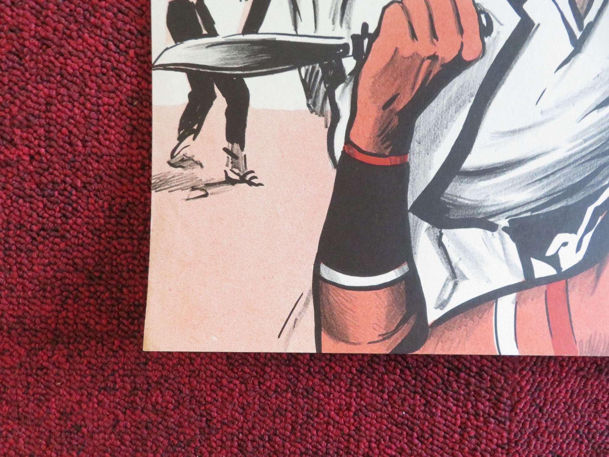 COMANCHE! DANISH POSTER ROLLED DANA ANDREWS KENT SMITH 1959 - Rendezvous Cinema