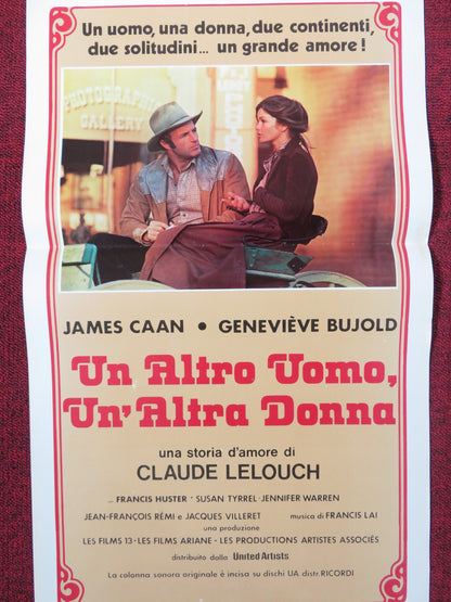 ANOTHER MAN, ANOTHER CHANCE ITALIAN LOCANDINA POSTER JAMES CAAN 1977 - Rendezvous Cinema
