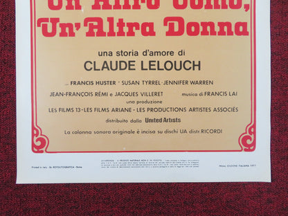 ANOTHER MAN, ANOTHER CHANCE ITALIAN LOCANDINA POSTER JAMES CAAN 1977 - Rendezvous Cinema