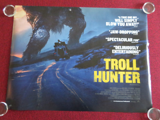 TROLL HUNTER UK QUAD ROLLED POSTER OTTO JESPERSON GLENN ERLAND TOSTERUD 2010