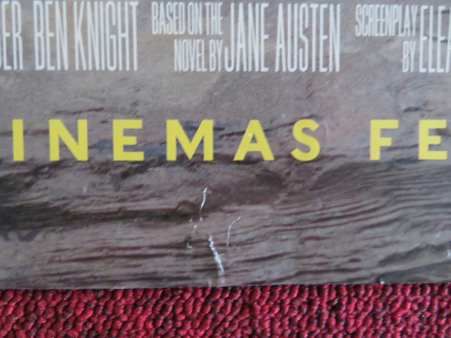 EMMA - B UK QUAD ROLLED POSTER ANYA TAYLOR-JOY MIA GOTH JOSH O'CONNOR 2020