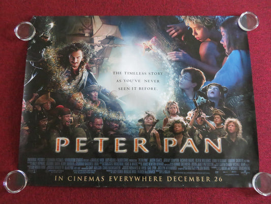 PETER PAN UK QUAD ROLLED POSTER JASON ISAACS JEREMY SUMPTER 2003