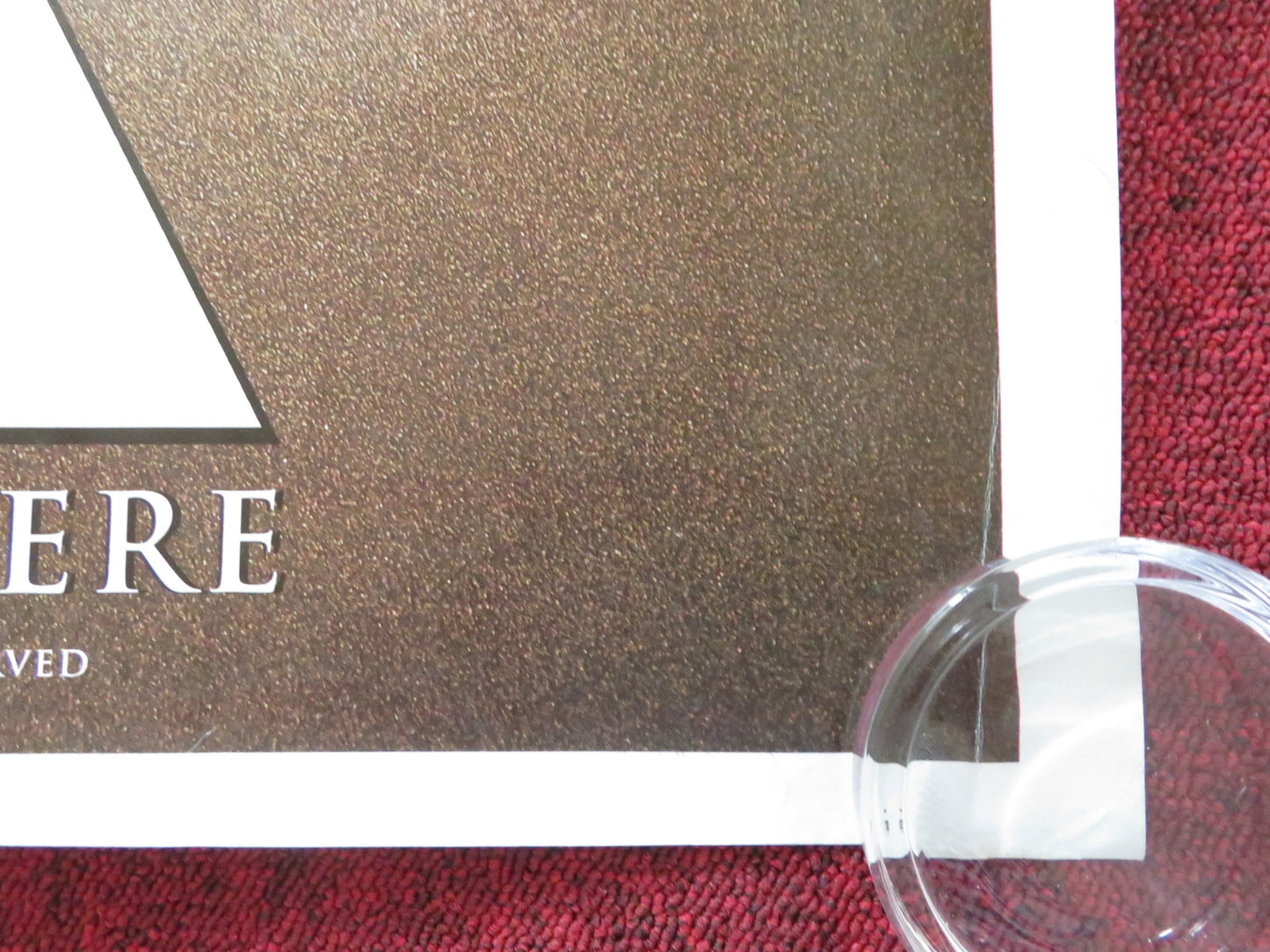 EVITA UK QUAD ROLLED POSTER MADONNA ANTONIO BANDERAS 1996 - Rendezvous Cinema