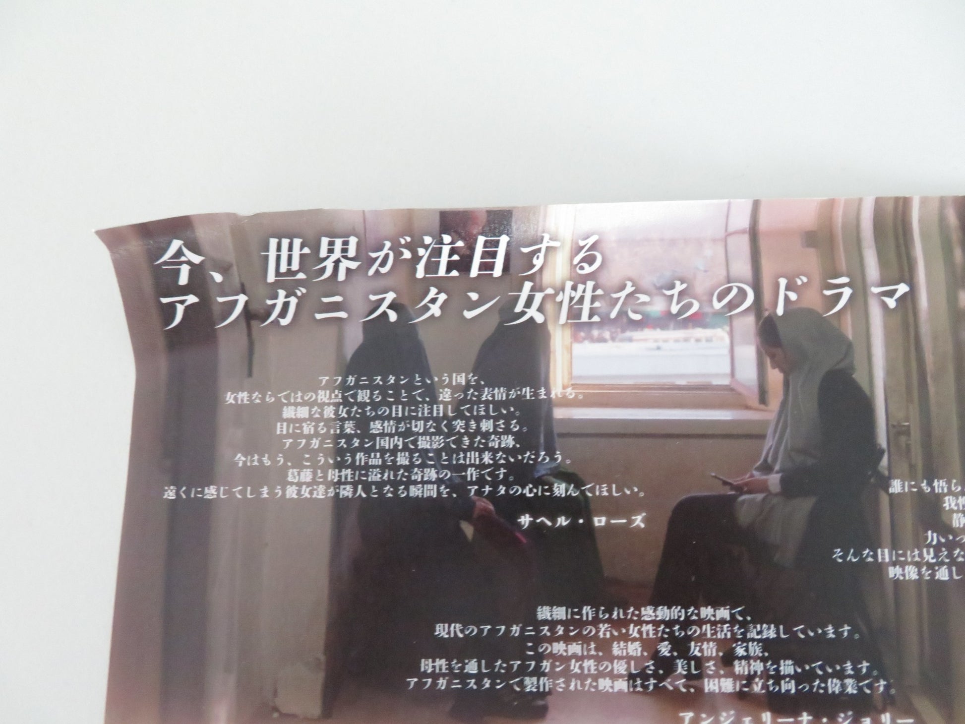 HAVA, MARYAM, AYESHA JAPANESE CHIRASHI (B5) POSTER AREZOO ARIAPOOR 2019 - Rendezvous Cinema