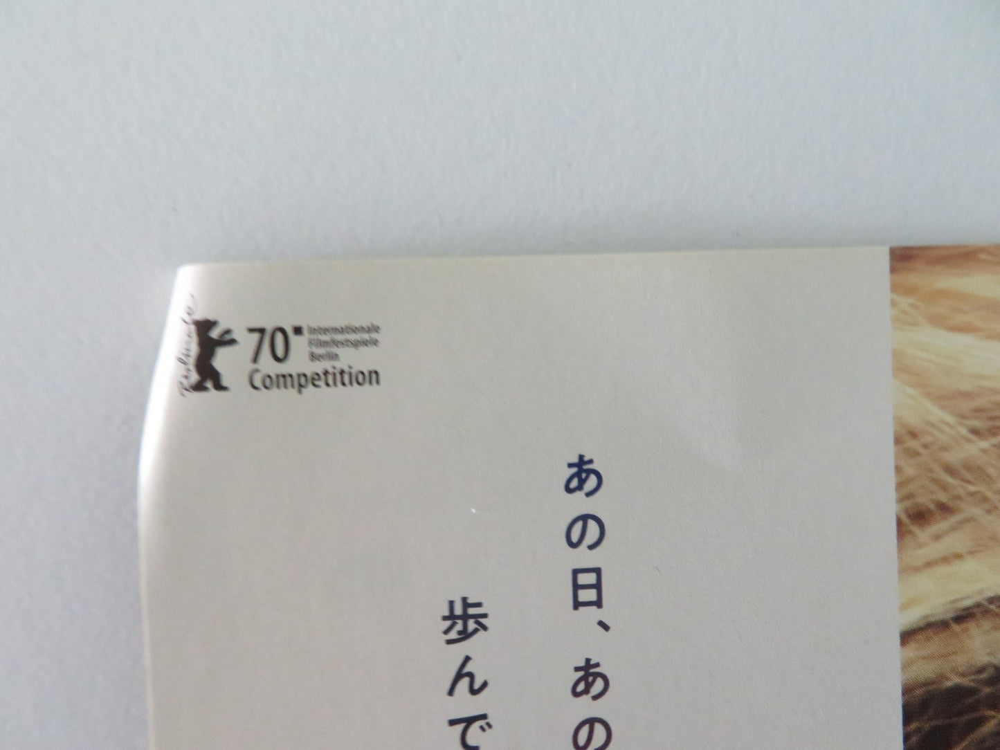 THE ROADS NOT TAKEN JAPANESE CHIRASHI (B5) POSTER ELLE FANNING J.BARDEM 2020 - Rendezvous Cinema