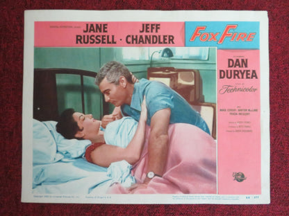 FOXFIRE US LOBBY CARD FULL SET JANE RUSSELL JEFF CHANDLER 1955 - Rendezvous Cinema
