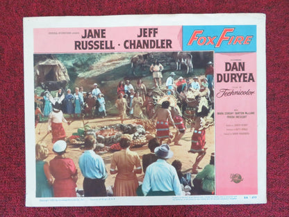 FOXFIRE US LOBBY CARD FULL SET JANE RUSSELL JEFF CHANDLER 1955 - Rendezvous Cinema