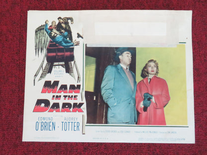 MAN IN THE DARK US LOBBY CARD FULL SET EDMOND O'BRIEN AUDREY TOTTER 1953 - Rendezvous Cinema