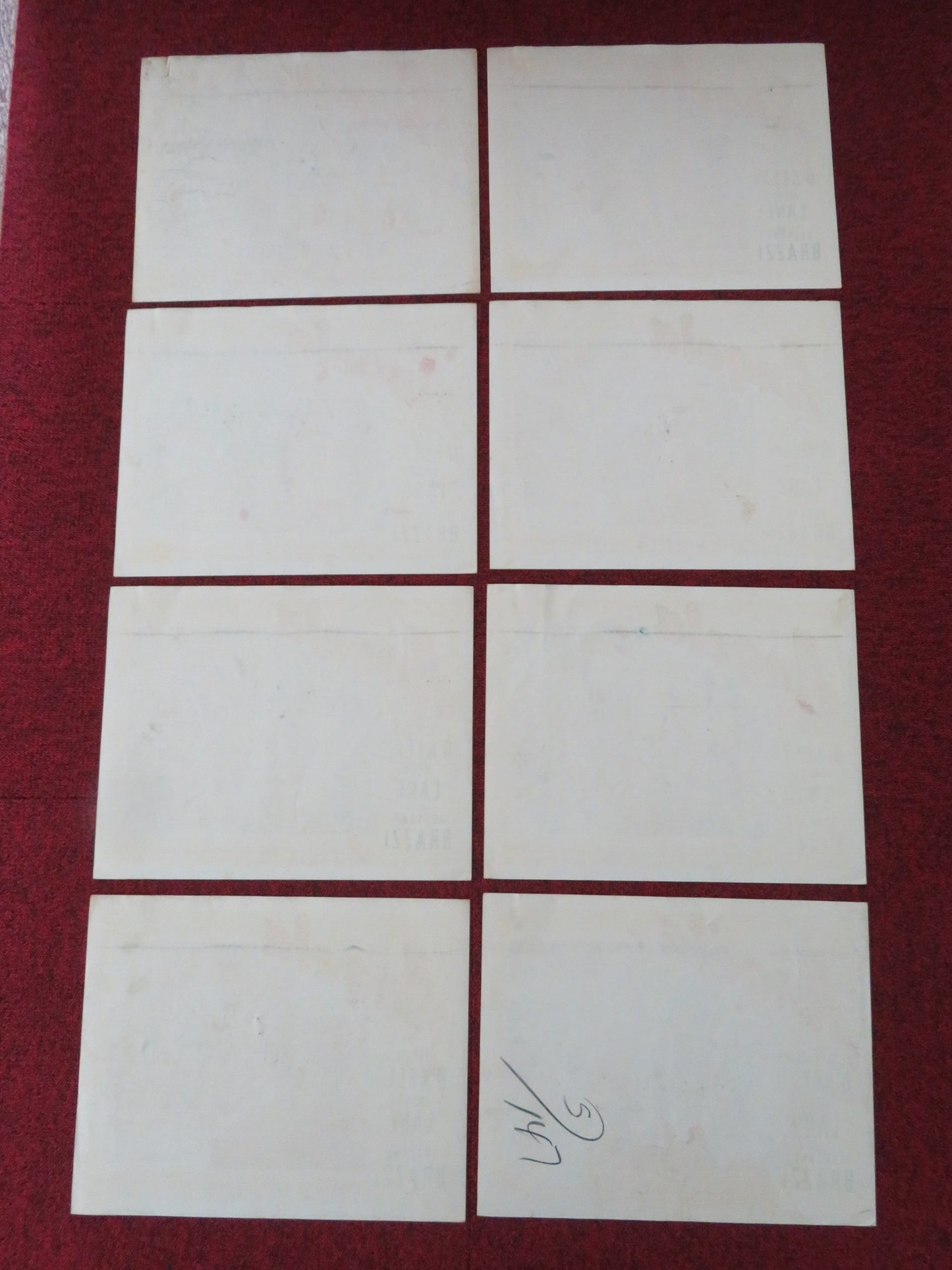 ANGELA US LOBBY CARD FULL SET DENNIS O'KEEFE MARA LANE 1955 - Rendezvous Cinema