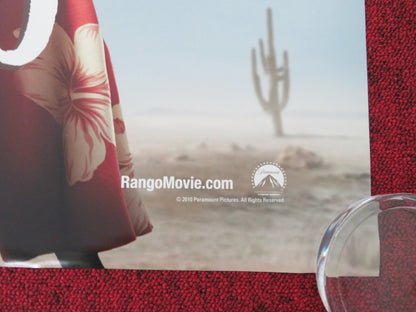 RANGO US ONE SHEET ROLLED POSTER JOHNNY DEPP ISLA FISHER 2011 - Rendezvous Cinema