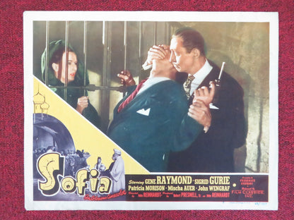 SOFIA US LOBBY CARD FULL SET GENE RAYMOND SIGRID GURIE 1948 - Rendezvous Cinema