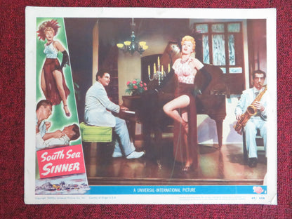 SOUTH SEA SINNER US LOBBY CARD FULL SET SHELLEY WINTERS MACDONALLD CAREY 1949 - Rendezvous Cinema