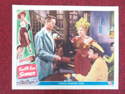 SOUTH SEA SINNER US LOBBY CARD FULL SET SHELLEY WINTERS MACDONALLD CAREY 1949 - Rendezvous Cinema