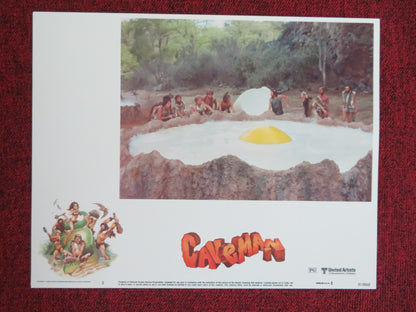 CAVEMAN US LOBBY CARD FULL SET RINGO STARR DENNIS QUAID 1981 - Rendezvous Cinema