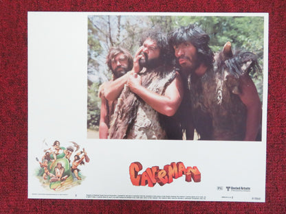 CAVEMAN US LOBBY CARD FULL SET RINGO STARR DENNIS QUAID 1981 - Rendezvous Cinema