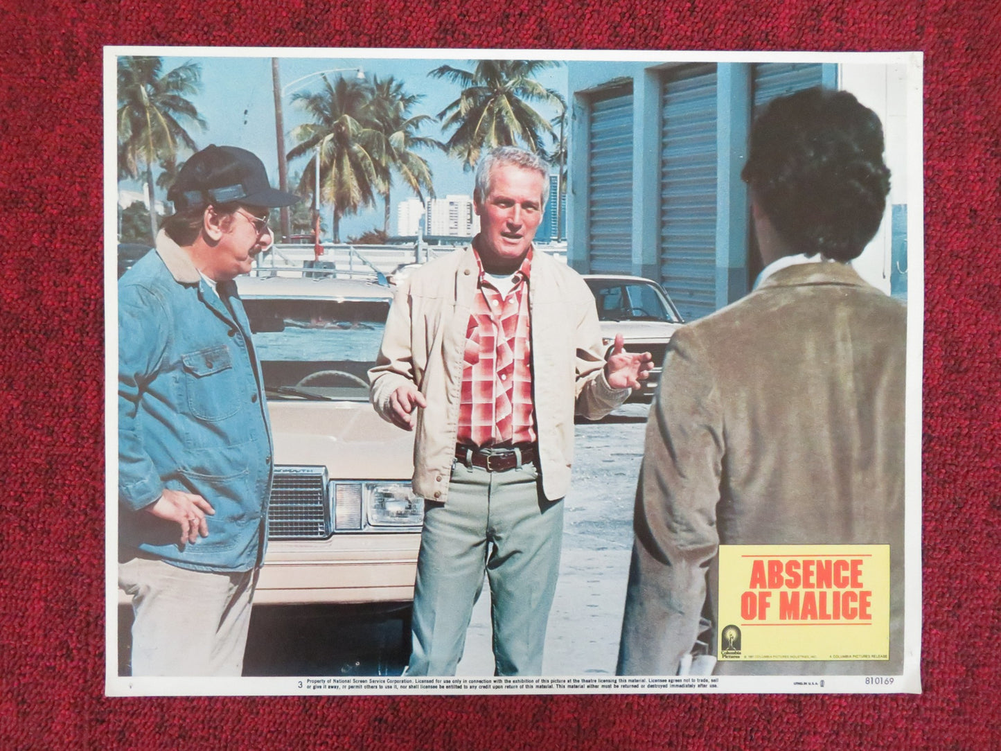 ABSENCE OF MALICE US LOBBY CARD FULL SET PAUL NEWMAN SALLY FIELD 1981 - Rendezvous Cinema