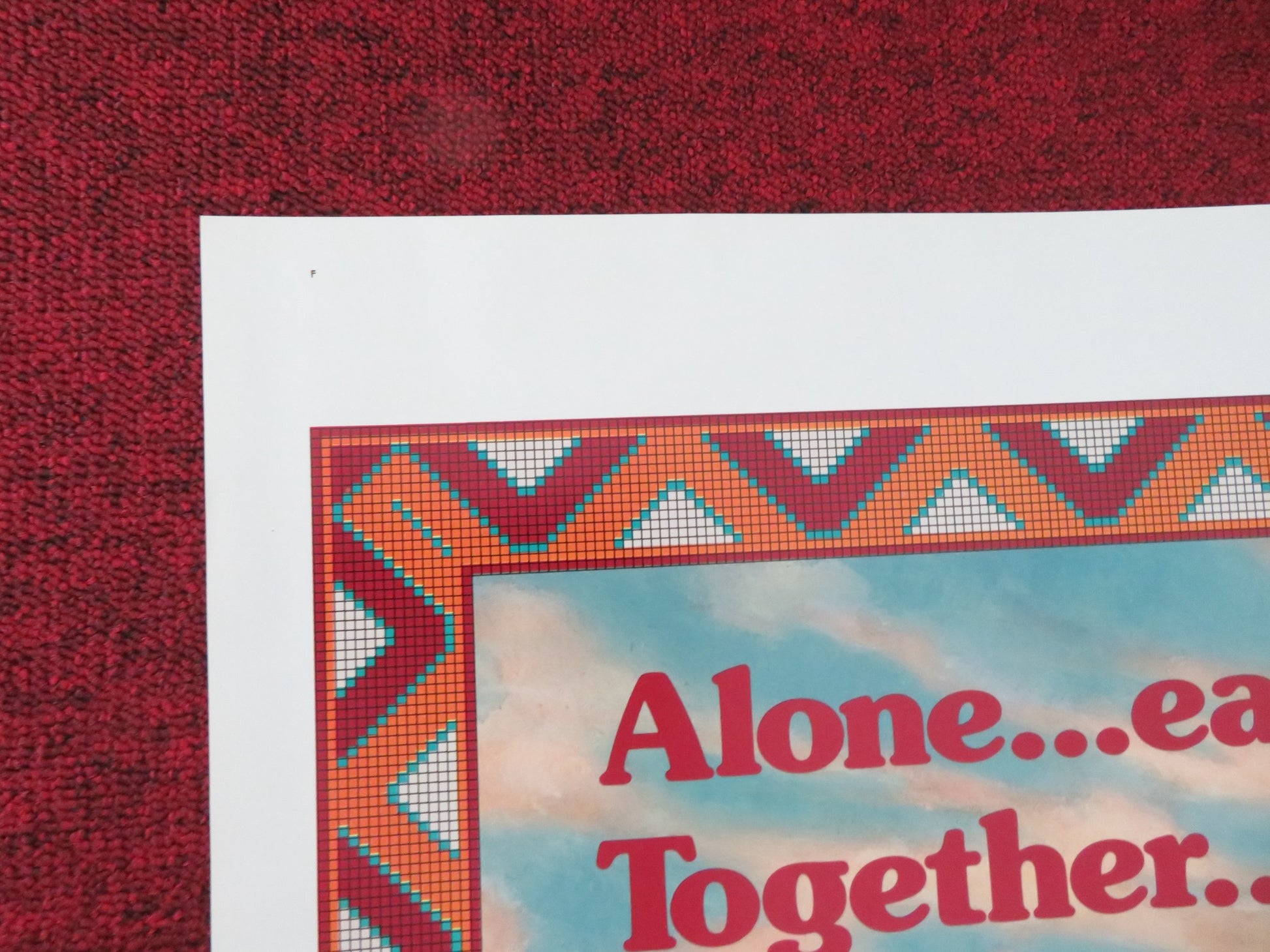 THE MOUNTAIN MEN -B FOLDED US ONE SHEET POSTER CHARLTON HESTON BRIAN KEITH 1980 - Rendezvous Cinema