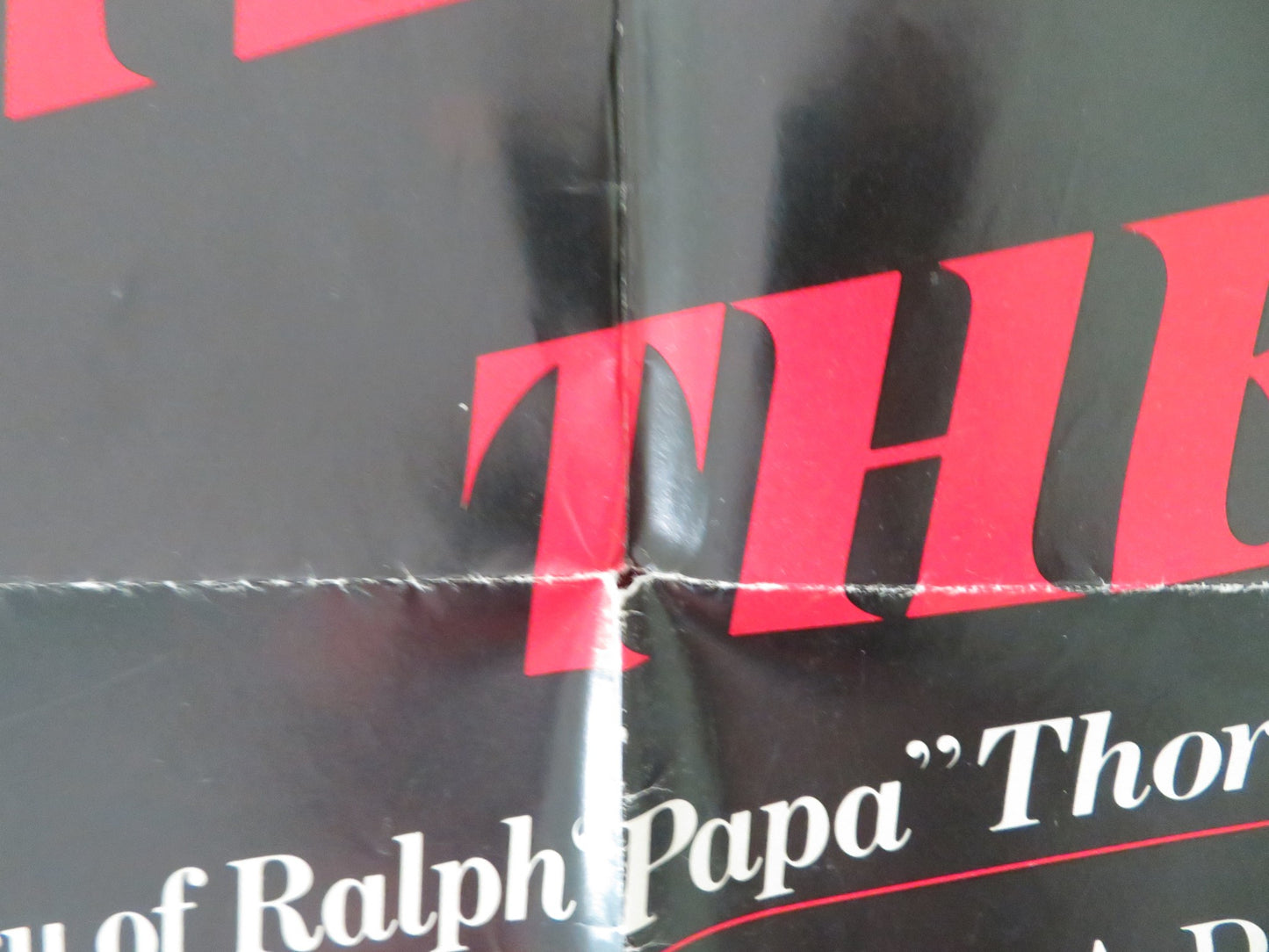 THE HUNTER FOLDED US ONE SHEET POSTER STEVE MCQUEEN ELI WALLACH 1980 - Rendezvous Cinema