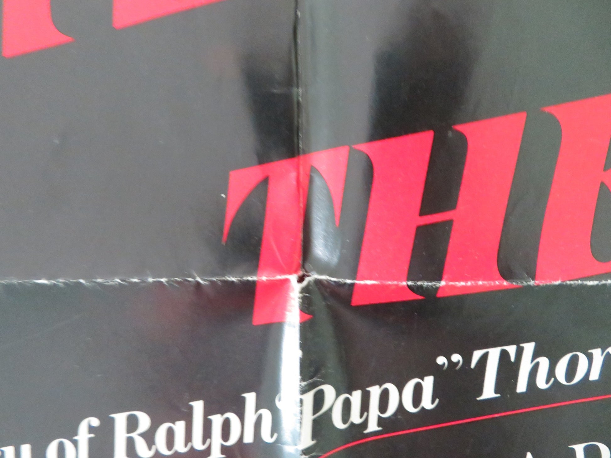 THE HUNTER FOLDED US ONE SHEET POSTER STEVE MCQUEEN ELI WALLACH 1980 - Rendezvous Cinema