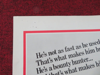 THE HUNTER FOLDED US ONE SHEET POSTER STEVE MCQUEEN ELI WALLACH 1980 - Rendezvous Cinema