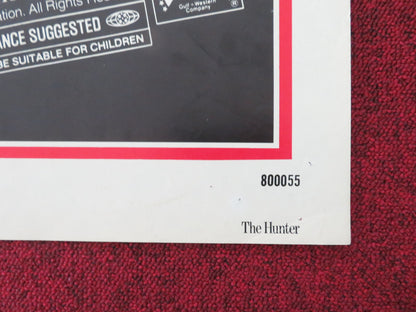 THE HUNTER FOLDED US ONE SHEET POSTER STEVE MCQUEEN ELI WALLACH 1980 - Rendezvous Cinema