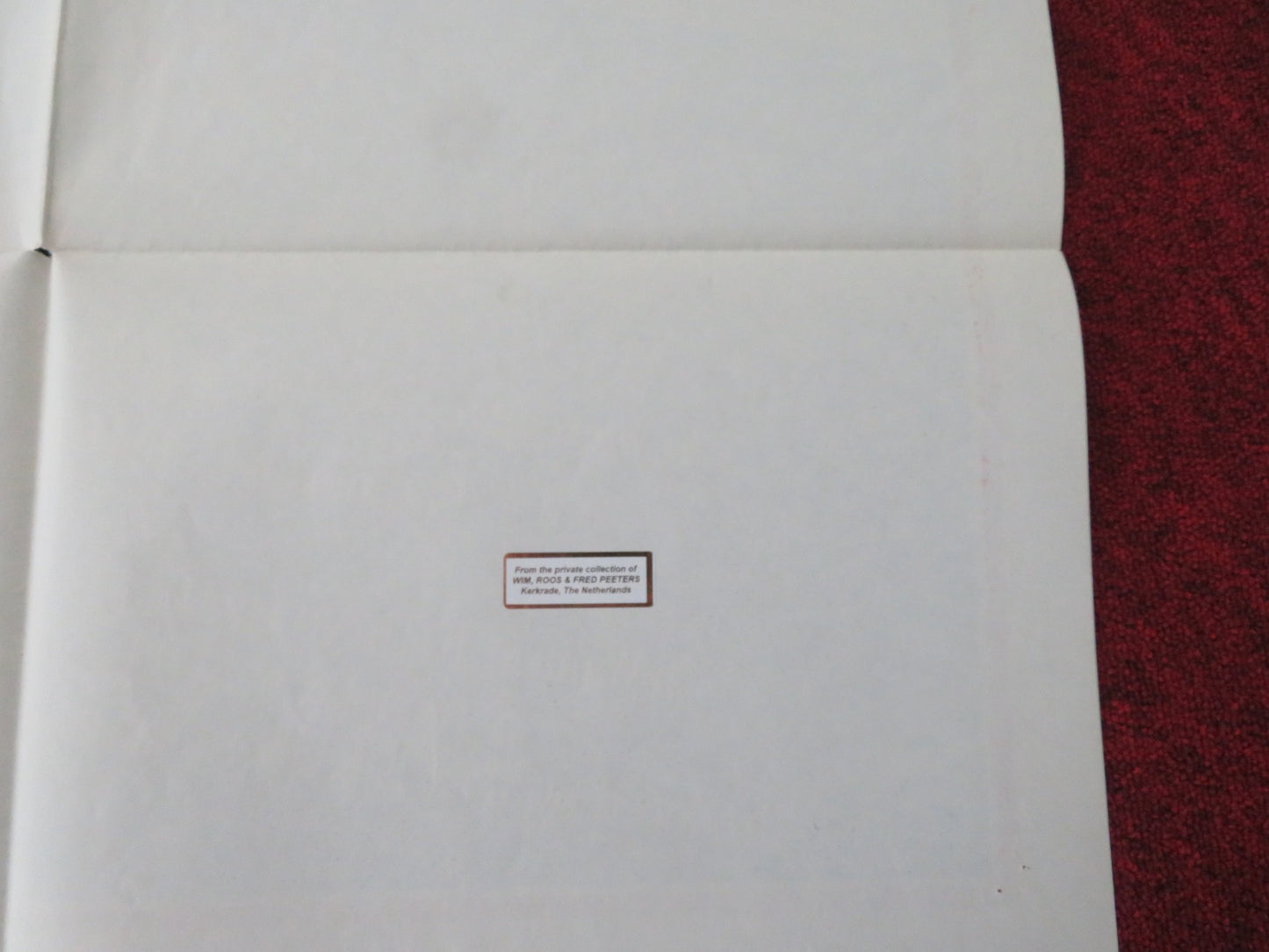 THE HUNTER FOLDED US ONE SHEET POSTER STEVE MCQUEEN ELI WALLACH 1980 - Rendezvous Cinema