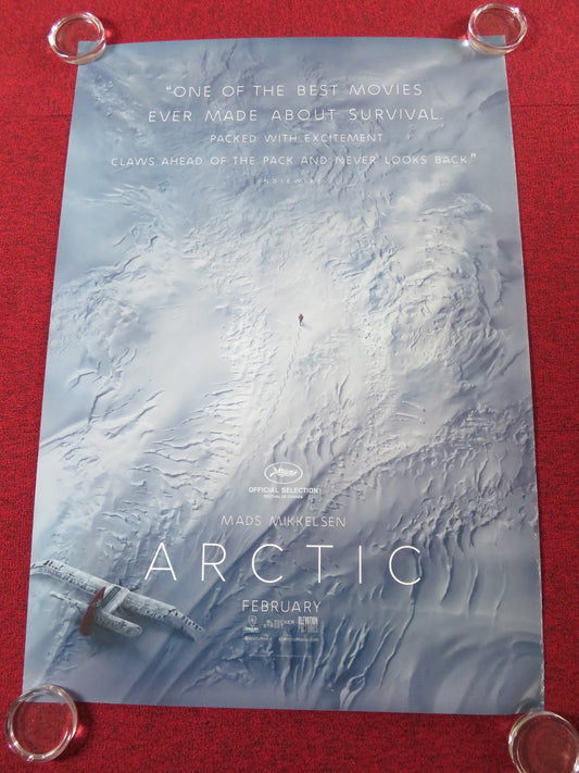 ARCTIC US ONE SHEET ROLLED POSTER MADS MIKKELSEN 2018 - Rendezvous Cinema