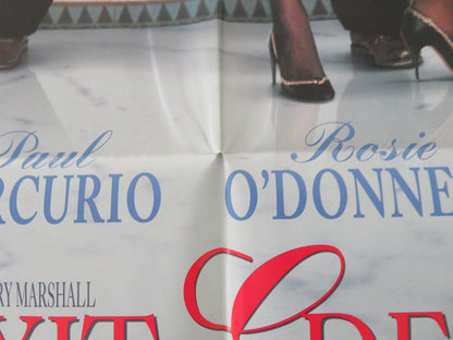 EXIT TO EDEN FOLDED US ONE SHEET POSTER DAN AYKROYD DANA DELANY 1994 - Rendezvous Cinema