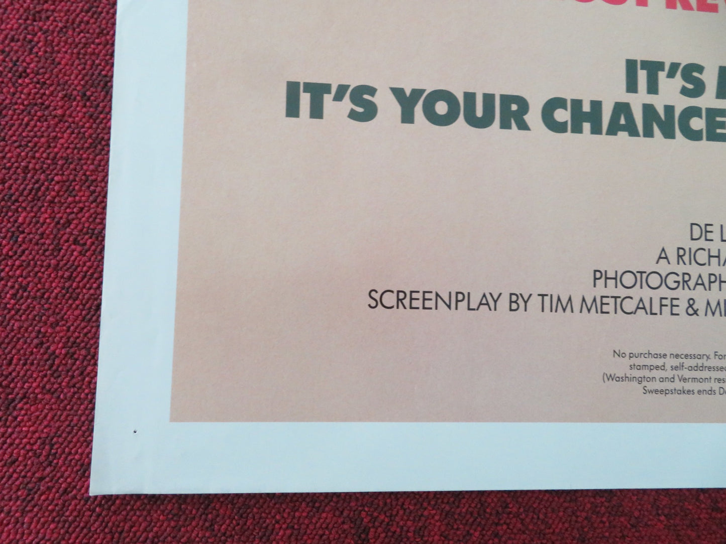 MILLION DOLLAR MYSTERY - B FOLDED US ONE SHEET POSTER EDDIE DEEZEN 1987 - Rendezvous Cinema