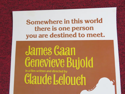 ANOTHER MAN ANOTHER CHANCE- B US INSERT POSTER JAMES CAAN BUJOLD 1977 - Rendezvous Cinema