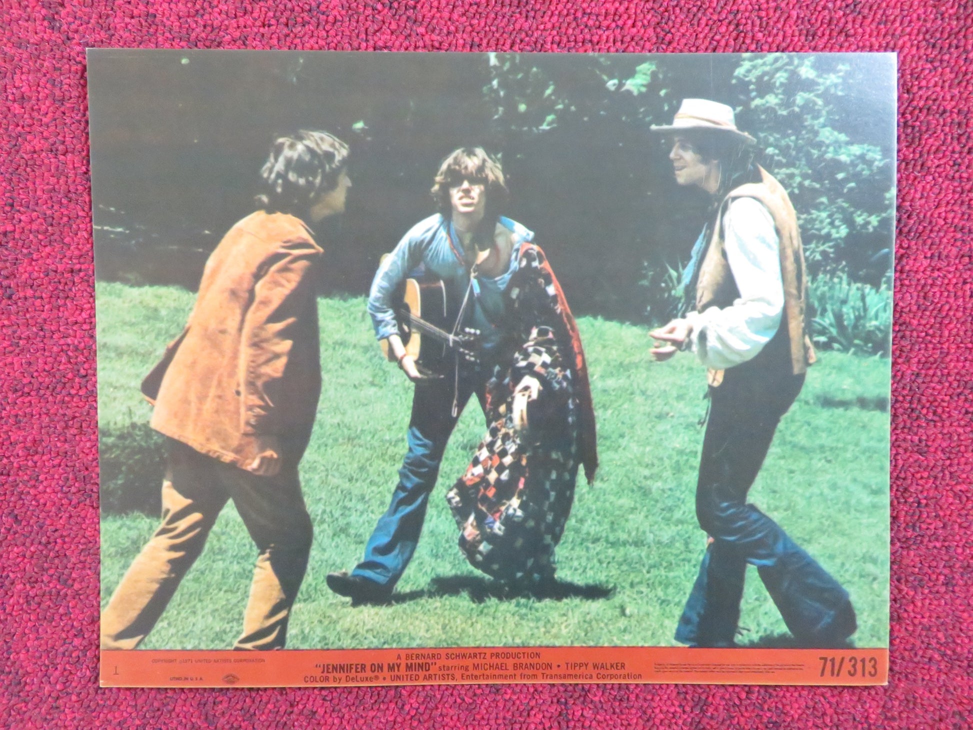 JENNIFER ON MY MIND - 1 LOBBY CARD MICHAEL BRANDON TIPPY WALKER 1971 - Rendezvous Cinema