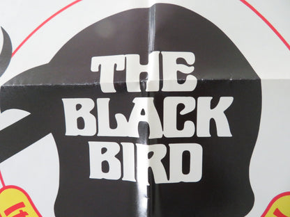 THE BLACK BIRD FOLDED US ONE SHEET POSTER GEORGE SEGAL STEPHANE AUDRAN 1975 - Rendezvous Cinema